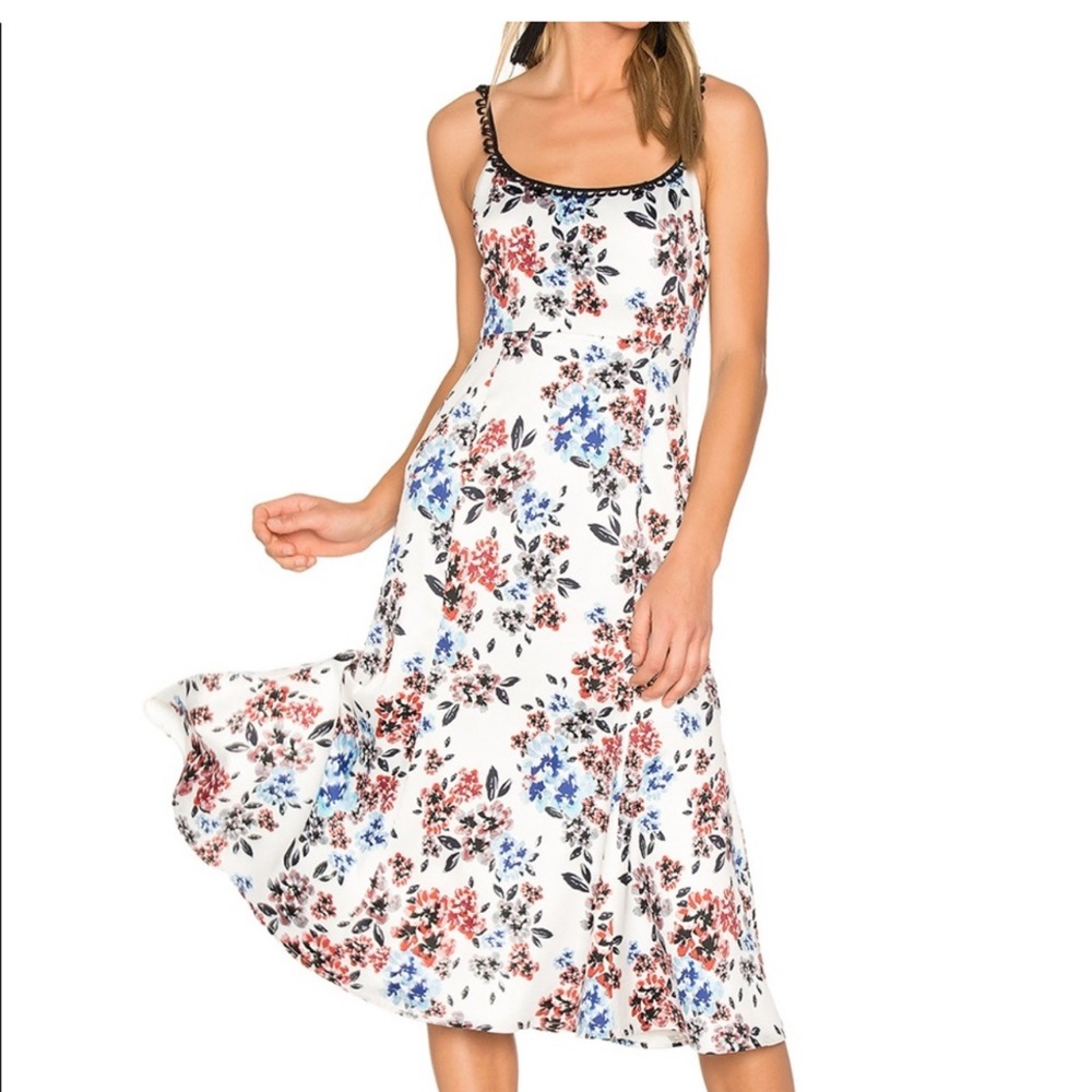 NBD NWT Floral Print Midi Dress